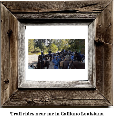 trail rides near me in Galliano, Louisiana